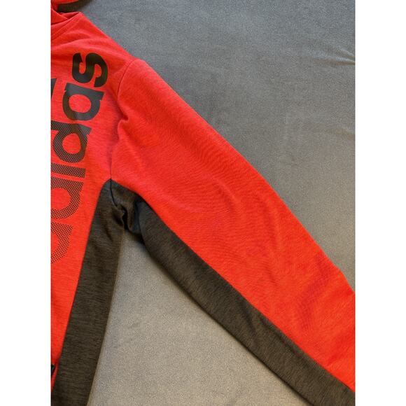 Adidas Hoodie Pullover Front Pocket LG Graphic Red/Black Youth XL - Picture 5 of 11